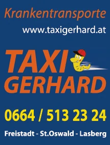 Print-Anzeige von: Taxi-Krankentransporte Kastl Gerhard