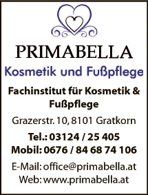 Print-Anzeige von: Grimm, Elisabeth, Fußpflege