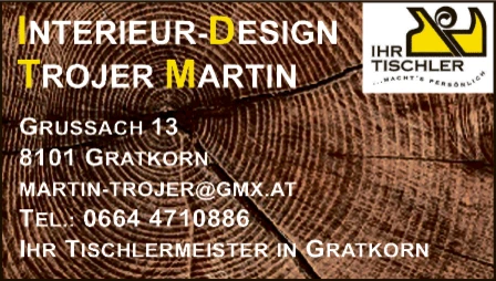 Print-Anzeige von: Trojer, Martin, Tischler Print-Anzeige von: Trojer, Martin, Tischler