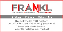 Galerie-Bild 1: Frankl GmbH aus Gratkorn von Frankl GmbH, Maschinenbau