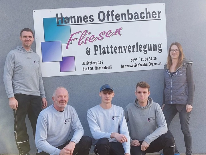 Galerie-Bild 1: Hannes Offenbacher von Offenbacher, Hannes, Fliesen & Plattenverlegung