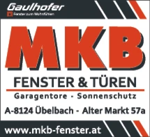 Print-Anzeige von: MKB FensterhandelsgesmbH, Fenster Print-Anzeige von: MKB FensterhandelsgesmbH, Fenster
