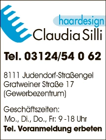 Print-Anzeige von: Silli, Claudia, Friseure