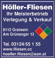 Print-Anzeige von: Höller, Andreas, Fliesen