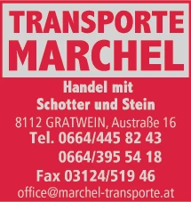 Print-Anzeige von: Marchel Transport GmbH