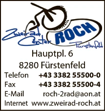 Print-Anzeige von: Roch Zweiradcenter