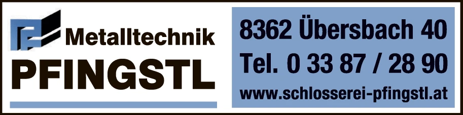 Print-Anzeige von: Metalltechnik Pfingstl