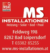 Print-Anzeige von: MS Installationen GmbH, Installationen