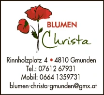 Print-Anzeige von: Rubenzucker, Christa, Blumen