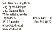 Print-Anzeige von: Fried Steuerberatung GmbH