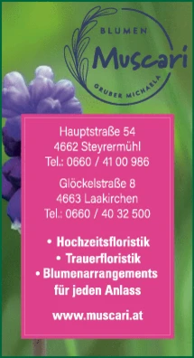 Print-Anzeige von: Gruber, Michaela, Blumen