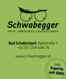 Print-Anzeige von: Schwabegger Eduard KG, Optik