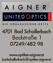 Print-Anzeige von: Aigner Optiker GmbH