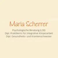 Bild von: Scherrer, Maria, Psychologische Beratung 