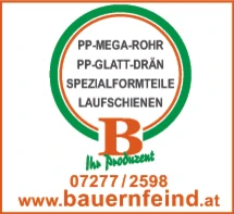 Print-Anzeige von: BAUERNFEIND GmbH, Rohre u -zubehör