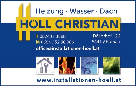 Print-Anzeige von: Höll, Christian, Installationen