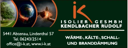 Print-Anzeige von: Kendlbacher Rudolf Isolier GmbH Print-Anzeige von: Kendlbacher Rudolf Isolier GmbH