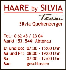 Print-Anzeige von: Silvia Quehenberger, Friseur
