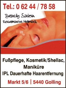 Print-Anzeige von: Beauty Salon
