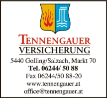 Print-Anzeige von: Tennengauer Versicherung