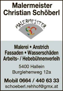 Print-Anzeige von: Schöberl, Christian, Malerei