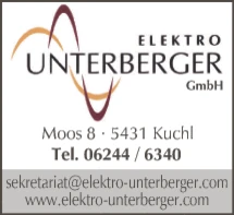 Print-Anzeige von: Elektro Unterberger GmbH
