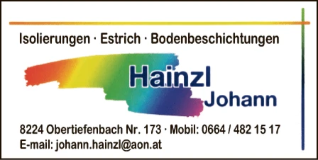 Print-Anzeige von: Hainzl, Johann, Isolierungen