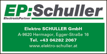 Print-Anzeige von: Elektro SCHULLER GmbH