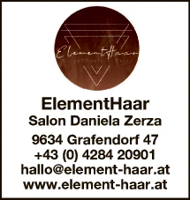 Print-Anzeige von: ElementHaar