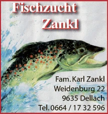 Print-Anzeige von: Zankl Fischzucht