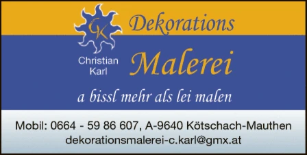 Print-Anzeige von: Christian Karl 