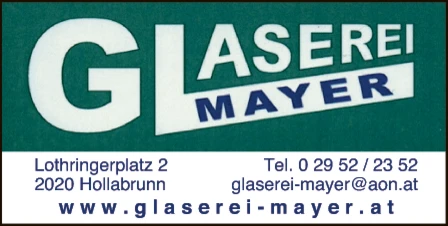 Print-Anzeige von: Mayer, Sabine, Glaserei
