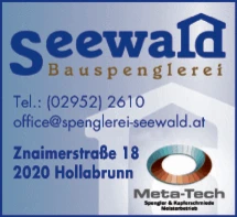 Print-Anzeige von: Seewald 