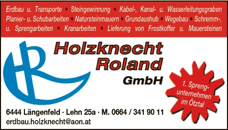 Print-Anzeige von: Holzknecht, Roland, Erdbau