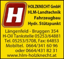 Print-Anzeige von: Holzknecht GmbH, Landtechnik u. H-Oil Tankstelle Print-Anzeige von: Holzknecht GmbH, Landtechnik u. H-Oil Tankstelle