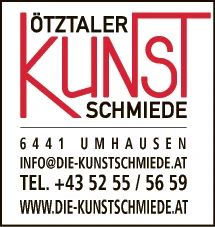 Print-Anzeige von: Praxmarer, Peter, Kunstschmiede