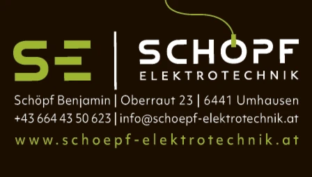 Print-Anzeige von: Schöpf Elektrotechnik