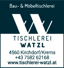 Print-Anzeige von: Watzl, Thomas, Tischler