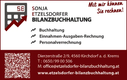 Print-Anzeige von: Etzelsdorfer, Sonja, Bilanzbuchhaltung