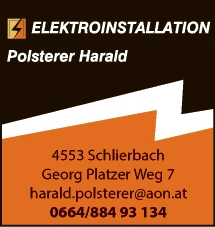Print-Anzeige von: Polsterer, Harald, Elektrotechnik