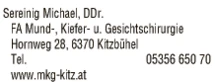 Print-Anzeige von: Sereinig, Michael, DDr., FA f Mund-, Kiefer- u Gesichtschirurgie