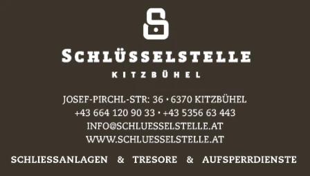 Print-Anzeige von: Schlüsselstelle Kitzbühel, Schlüsseldienst