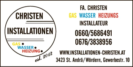 Print-Anzeige von: Christen, Markus, Installation