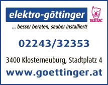 Print-Anzeige von: elektro-göttinger GmbH, Elektroinstallationsunternehmen