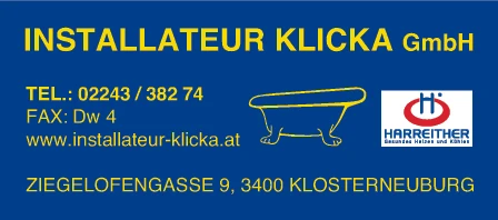 Print-Anzeige von: Klicka Installateur GmbH