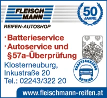 Print-Anzeige von: Wilfried Fleischmann Reifenhandel e.U.
