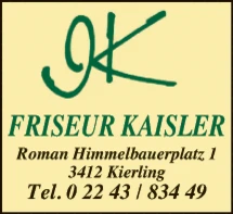 Print-Anzeige von: Friseur Kaisler