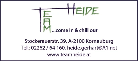 Print-Anzeige von: Team Heide, Friseur