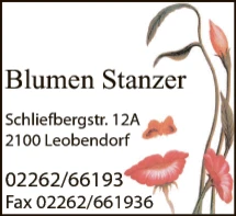 Print-Anzeige von: Blumen Stanzer