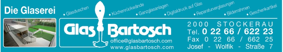 Print-Anzeige von: Bartosch, Oliver, Glaserei Glaserei, Bilder-Rahmungen